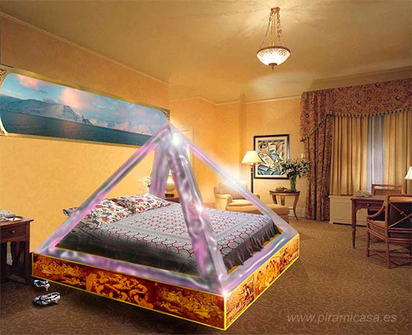 pyramid bed